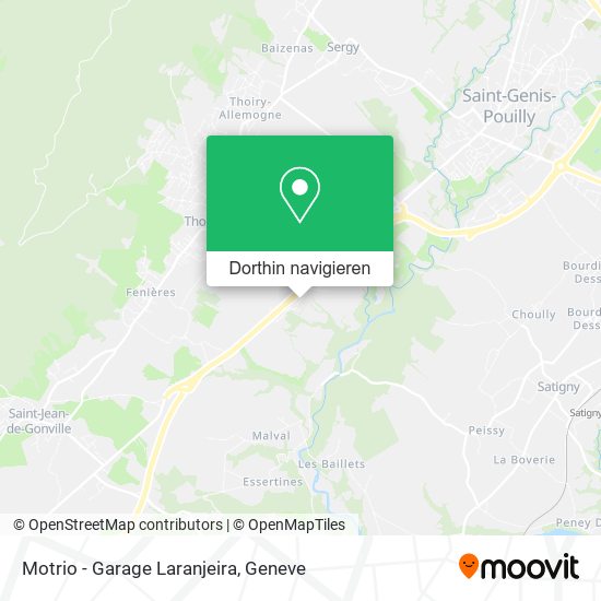 Motrio - Garage Laranjeira Karte