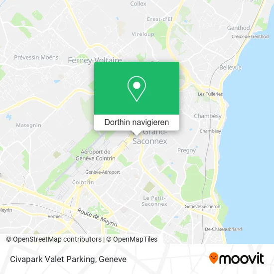 Civapark Valet Parking Karte