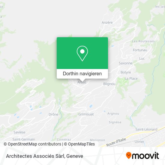 Architectes Associés Sàrl Karte