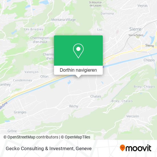 Gecko Consulting & Investment Karte