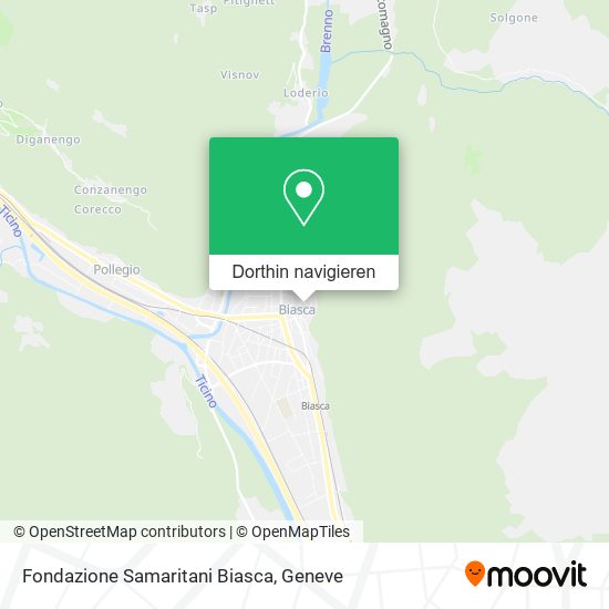 Fondazione Samaritani Biasca Karte