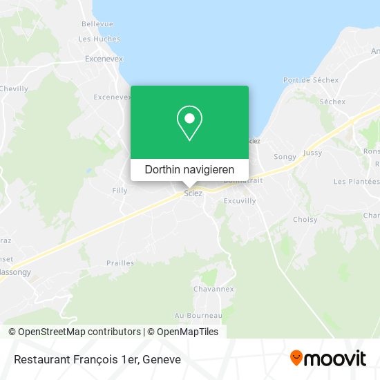 Restaurant François 1er Karte