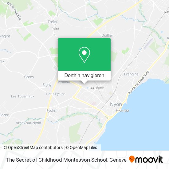 The Secret of Childhood Montessori School Karte