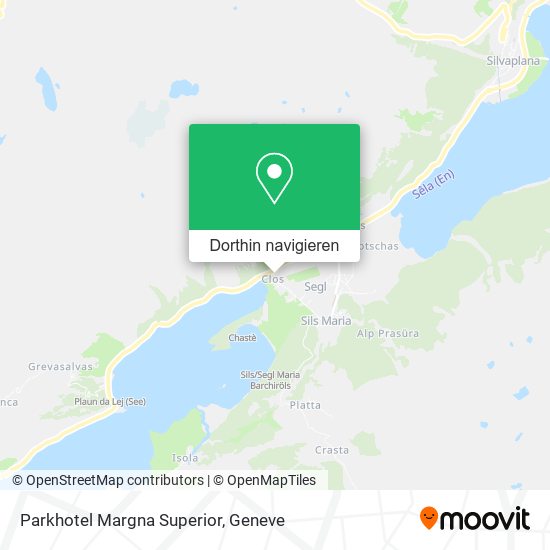 Parkhotel Margna Superior Karte