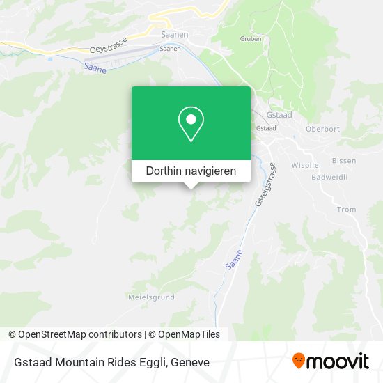 Gstaad Mountain Rides Eggli Karte