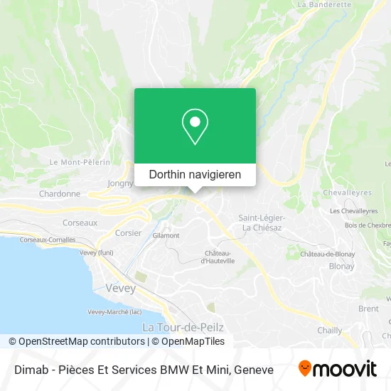 Dimab - Pièces Et Services BMW Et Mini Karte