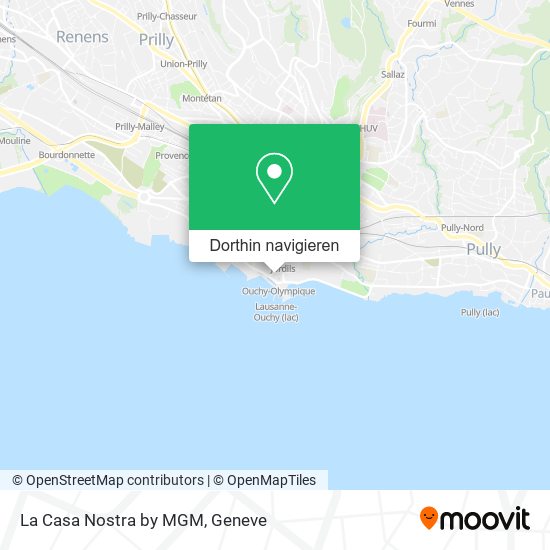 La Casa Nostra by MGM Karte