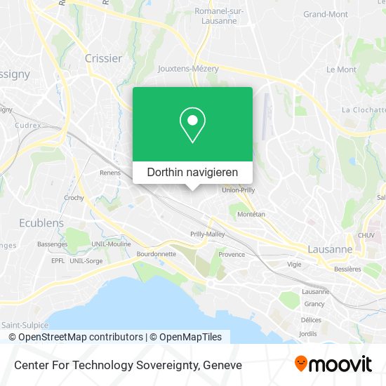 Center For Technology Sovereignty Karte