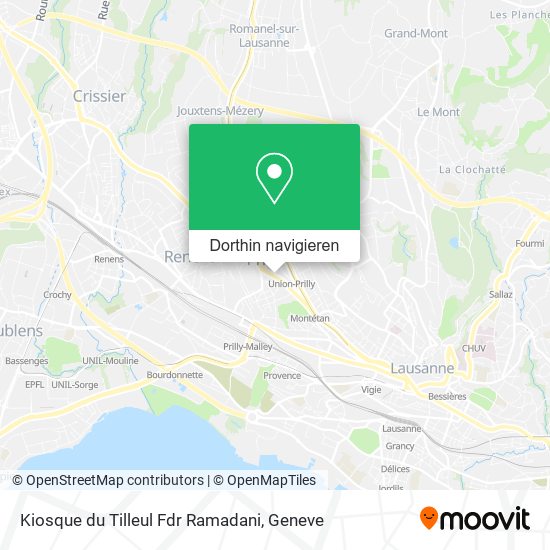 Kiosque du Tilleul Fdr Ramadani Karte