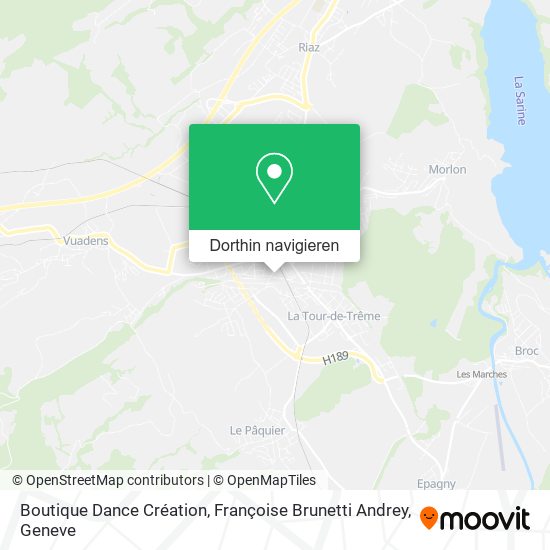 Boutique Dance Création, Françoise Brunetti Andrey Karte