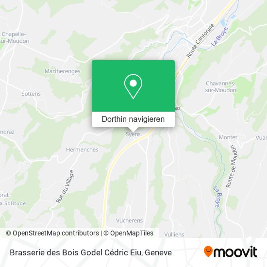 Brasserie des Bois Godel Cédric Eiu Karte