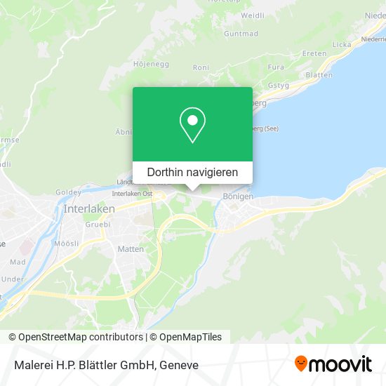 Malerei H.P. Blättler GmbH Karte