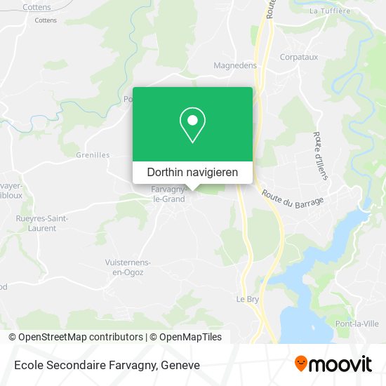 Ecole Secondaire Farvagny Karte