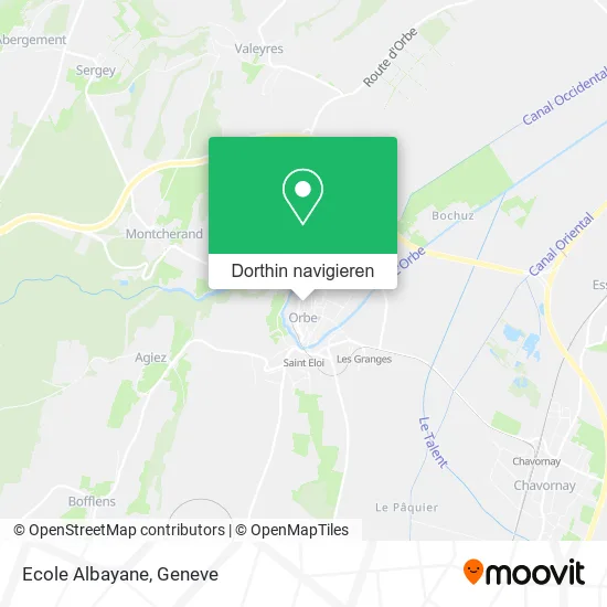 Ecole Albayane Karte