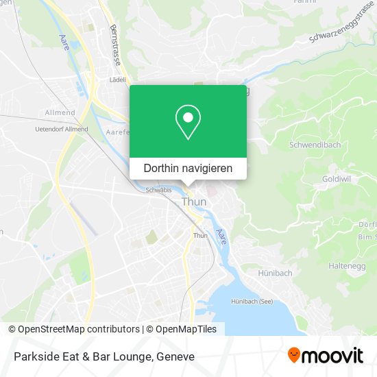 Parkside Eat & Bar Lounge Karte