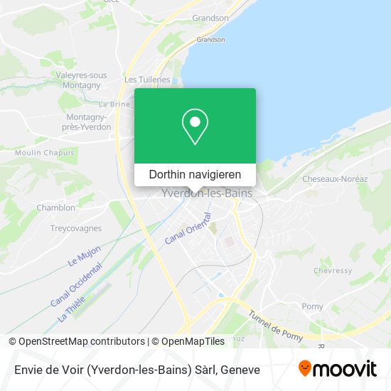 Envie de Voir (Yverdon-les-Bains) Sàrl Karte
