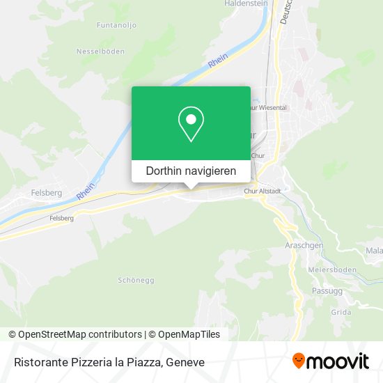 Ristorante Pizzeria la Piazza Karte