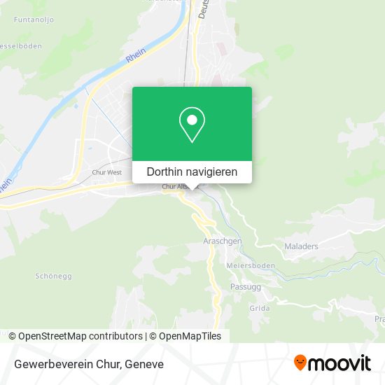 Gewerbeverein Chur Karte