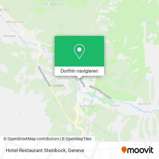 Hotel-Restaurant Steinbock Karte