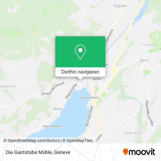 Die Gaststube Mühle Karte