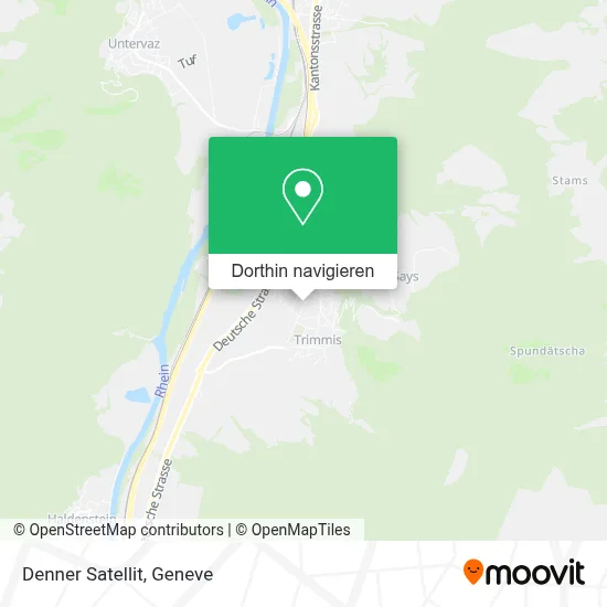 Denner Satellit Karte