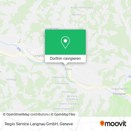 Regio Service Langnau GmbH Karte