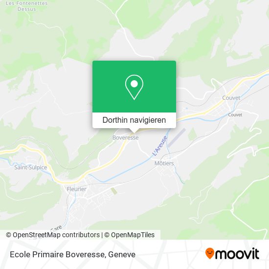 Ecole Primaire Boveresse Karte