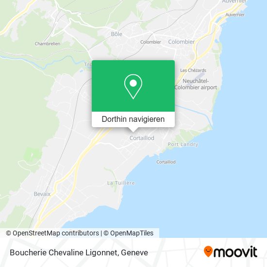 Boucherie Chevaline Ligonnet Karte