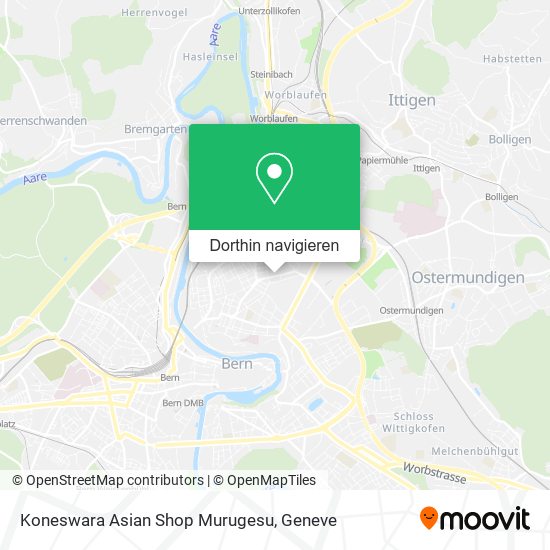 Koneswara Asian Shop Murugesu Karte