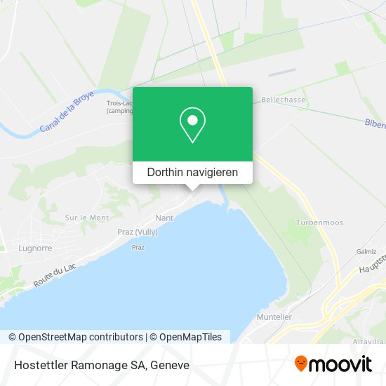 Hostettler Ramonage SA Karte
