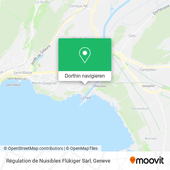 Régulation de Nuisibles Flükiger Sàrl Karte
