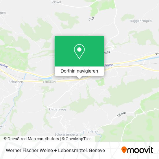 Werner Fischer Weine + Lebensmittel Karte