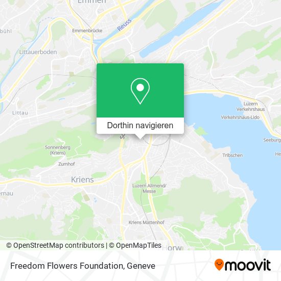 Freedom Flowers Foundation Karte