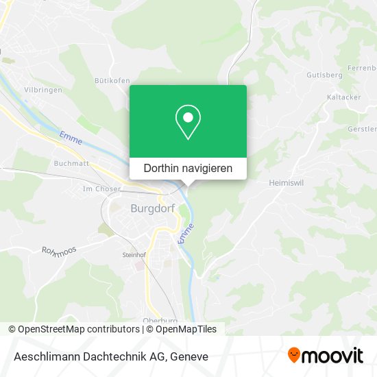 Aeschlimann Dachtechnik AG Karte