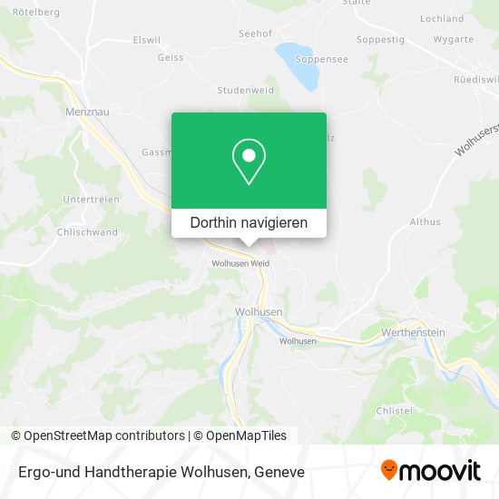 Ergo-und Handtherapie Wolhusen Karte