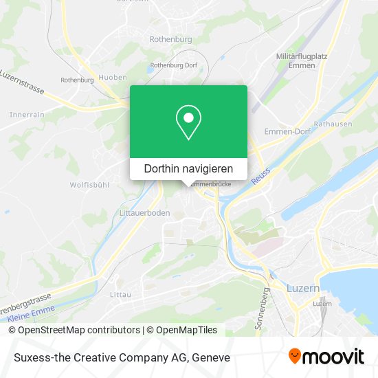 Suxess-the Creative Company AG Karte