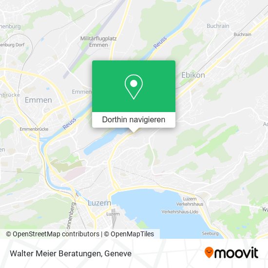 Walter Meier Beratungen Karte