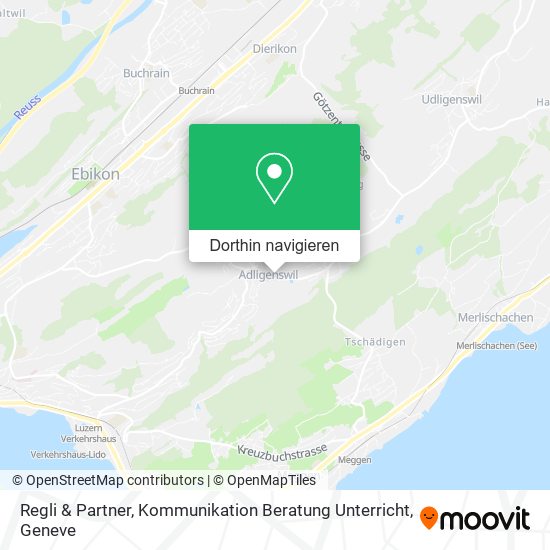 Regli & Partner, Kommunikation Beratung Unterricht Karte