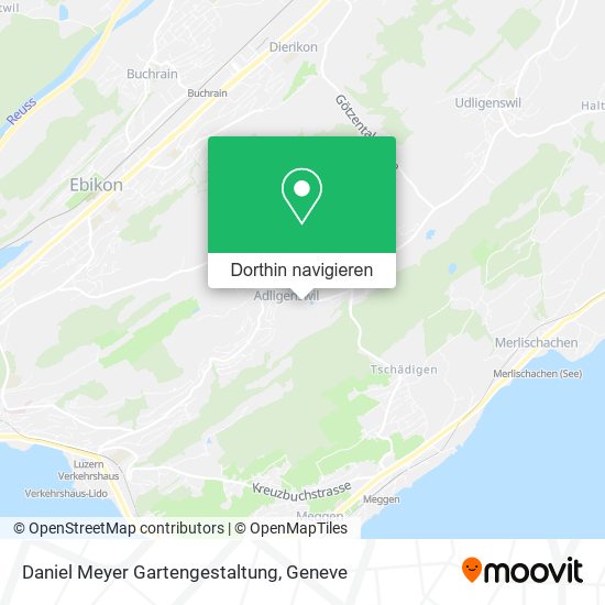 Daniel Meyer Gartengestaltung Karte