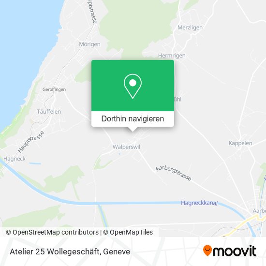 Atelier 25 Wollegeschäft Karte