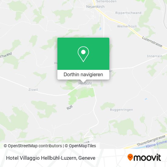 Hotel Villaggio Hellbühl-Luzern Karte