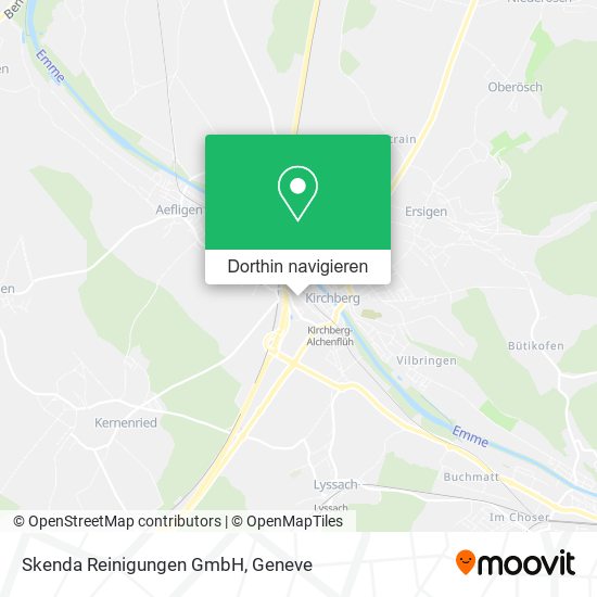 Skenda Reinigungen GmbH Karte