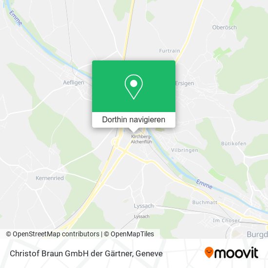 Christof Braun GmbH der Gärtner Karte