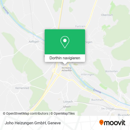 Joho Heizungen GmbH Karte