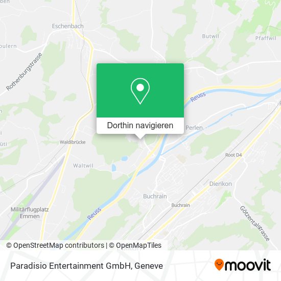 Paradisio Entertainment GmbH Karte