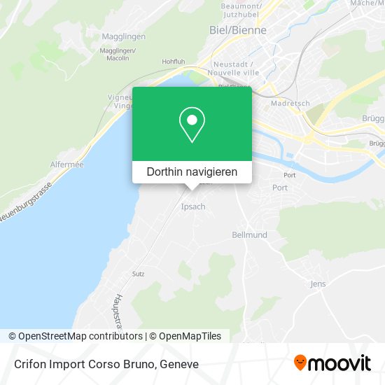 Crifon Import Corso Bruno Karte