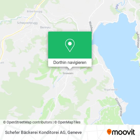 Schefer Bäckerei Konditorei AG Karte