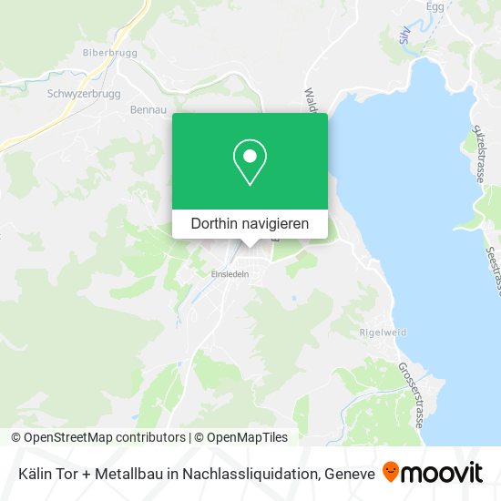 Kälin Tor + Metallbau in Nachlassliquidation Karte