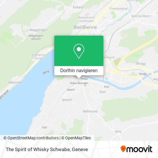 The Spirit of Whisky Schwabe Karte