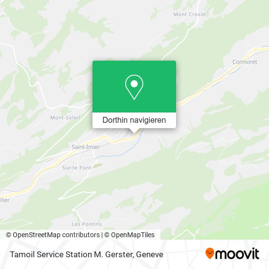 Tamoil Service Station M. Gerster Karte